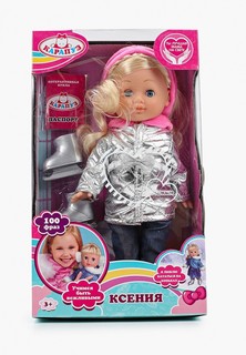 Игрушка интерактивная Карапуз «Ксения», h 30 см