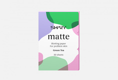 Матирующие салфетки для лица для проблемной кожи Shary