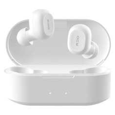 Гарнитура QCY T2S, Bluetooth, вкладыши, белый Noname