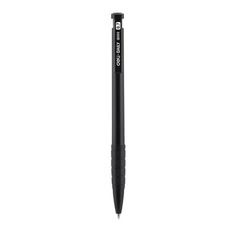 Ручка шариков. Deli Daily EQ00320 черный d=0.7мм черные автоматическая резин. манжета 12 шт./кор.