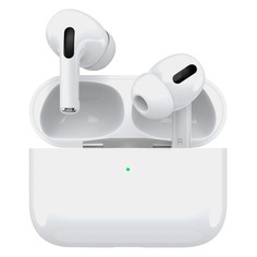 Гарнитура Deppa Air Pro, Bluetooth, вкладыши, белый [44167]