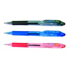 Упаковка шариковых ручек ZEBRA JIMNIE RETRACTABLE, авт., 1мм, черный [krbmz-100-bk] 12 шт./кор. Зебра