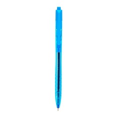 Ручка шариков. Deli Arrow EQ02736-1 прозрачный/ассорти d=0.7мм синие (1шт) автоматическая ассорти 50 шт./кор.