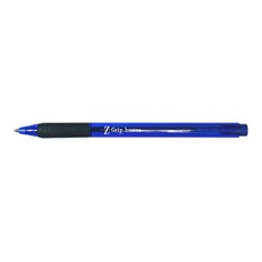 Ручка шариков. Zebra Z-Grip (22220) синий d=1мм синие сменный стержень линия 0.8мм треугол. резин. м 12 шт./кор. Зебра