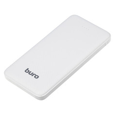 Внешний аккумулятор (Power Bank) Buro RLP-10000-W, 10000мAч, белый