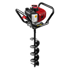 Мотобур Зубр МБ1-200 Н бытовой 2-х такт. 1800Вт 2.45л.с. 52см3 8800об/мин (бур в компл.)