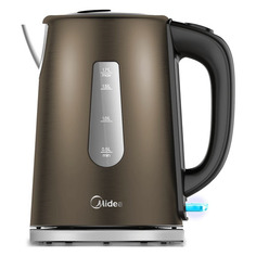 Чайник электрический Midea MK-8061, 2200Вт, бронзовый