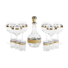 Набор для напитков Glasstar Медальон 13 предметов