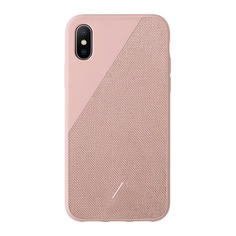 Чехол для смартфона Native Union Clic Canvas для iPhone XS Max, розовый