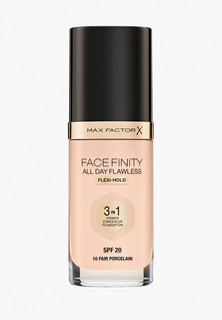 Тональное средство Max Factor Facefinity All Day Flawless 3-in-1, тон 10 fair porcelain