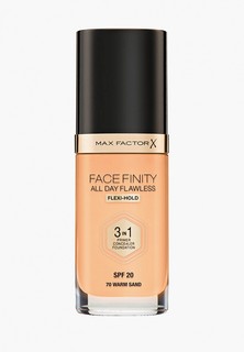 Тональное средство Max Factor Facefinity All Day Flawless 3-in-1, тон 70 warm sand