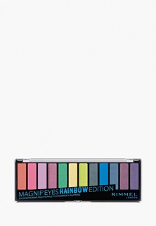Палетка для глаз Rimmel Magnif, 011 rainbow, 14.2 гр