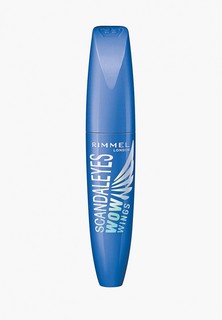 Тушь для ресниц Rimmel Scandaleyes WOW Waterproof, тон 001, 12 мл