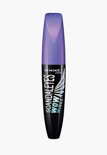 Тушь для ресниц Rimmel Scandaleyes WOW, оттенок 003, Extreme black