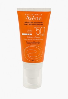 Крем солнцезащитный Avene SPF 50+, без отдушек, 50 мл