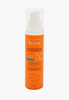 Крем солнцезащитный Avene матирующий для проблемной кожи "CLEANANCE", SPF 50+, 50 мл