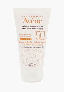 Крем солнцезащитный Avene с минеральным экраном SPF 50+, 50 мл