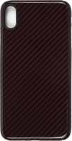 Чехол Barn&Hollis Carbon для iPhone XS Max High Gloss Red (УТ000020726)
