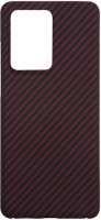 Чехол Barn&Hollis Carbon для Samsung Galaxy S20 Ultra Matte Red (УТ000020858)