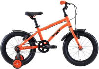 Велосипед детский Stark Foxy 16 Boy 2020, оранжевый/голубой/черный (H000016492)