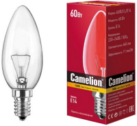 Лампа накаливания Camelion 60/B/CL/E14
