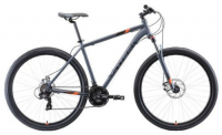 Горный велосипед Stark Hunter 29.2 D 20"/2020, серый/черный/оранжевый (H000016287)