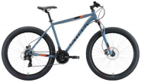 Горный велосипед Stark Hunter 27.2 + HD 20"/2020, серый/черный/оранжевый (H000016290)