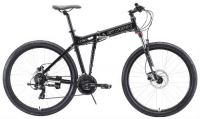 Горный велосипед Stark Cobra 27.2 HD 18"/2020, черный/белый (H000016458)
