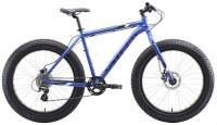 Горный велосипед Stark Fat 26.2 HD 20"/2020, голубой/черный/белый (H000016404)