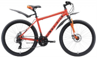 Горный велосипед Stark Indy 26.1 D Shimano 18"/2020, оранжевый/белый/черный (H000016308)