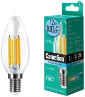 Светодиодная лампа Camelion LED12-C35-FL/845/E14