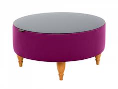 Стол журнальный italia (ogogo) фиолетовый 37 см.