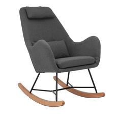 Кресло-качалка duglas (leset) черный 64.0x105.0x160.0 см. Milli