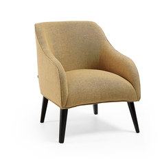 Кресло lobby (la forma) коричневый 65x80x75 см.