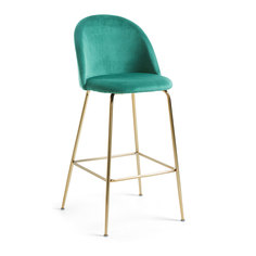 Барный стул mystere (la forma) зеленый 49x108x55 см.
