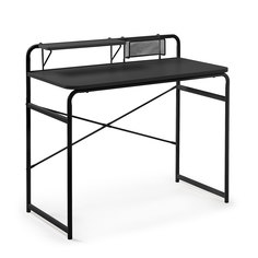 Письменный стол foreman (la forma) черный 98x89x46 см.