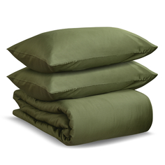 Комплект постельного белья wild (tkano) зеленый 200x220 см.