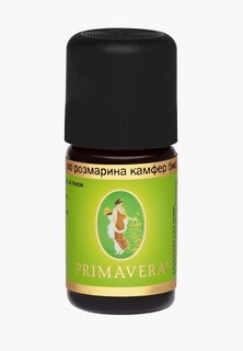 Масло эфирное Primavera Life розмарина камфер био, 5 мл