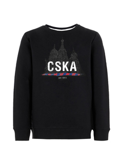 Свитшот "CSKA 1911", цвет черный (Мужской, XXXL) ПФК ЦСКА