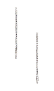 Серьги double linear - TAI Jewelry