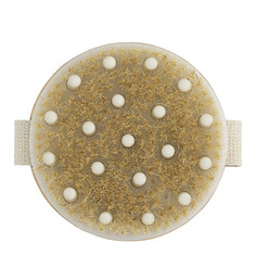 Body Break, Щетка для массажа и пилинга Nature, натуральный ворс