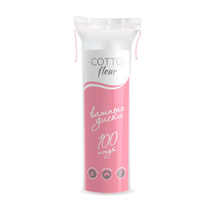 Cotto, Ватные диски Fleur, 100 шт.