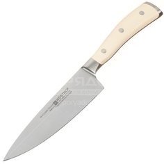Нож кухонный стальной Wuesthof Ikon Cream White 4596-0/16 WUS поварской, 16 см