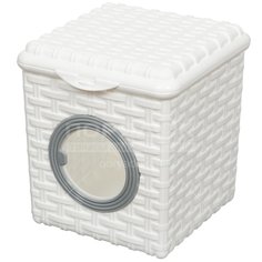 Контейнер для порошка Виолет Ротанг 2003/6 белый, 3 л Violet