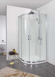 Душевой уголок 90x90 см Bravat Line BS090.1201A прозрачное