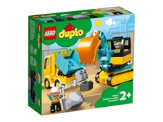Конструктор Lego Duplo Грузовик и гусеничный экскаватор 20 дет. 10931