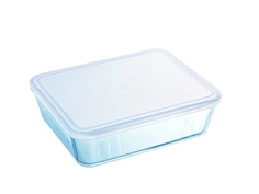 Контейнер с крышкой Pyrex Cook Freez 19x14x4cm 0.8L 241P000