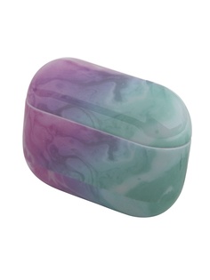 Чехол Zibelino для APPLE Airpods Pro Silicon Case Pink-Turquoise Granite ZCM-AIR-PRO-RPGR