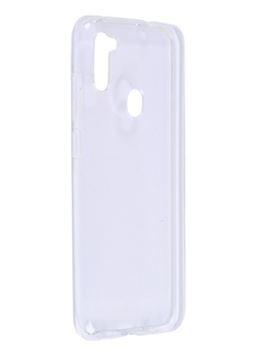 Чехол Brosco для Samsung Galaxy A11 Silicone Transparent SS-A11-TPU-TRANSPARENT