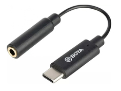 Переходник-адаптер Boya TRS 3.5mm - Type-C BY-K4